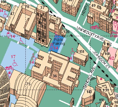Engineering Building location map