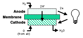 Fuel cell diagram
